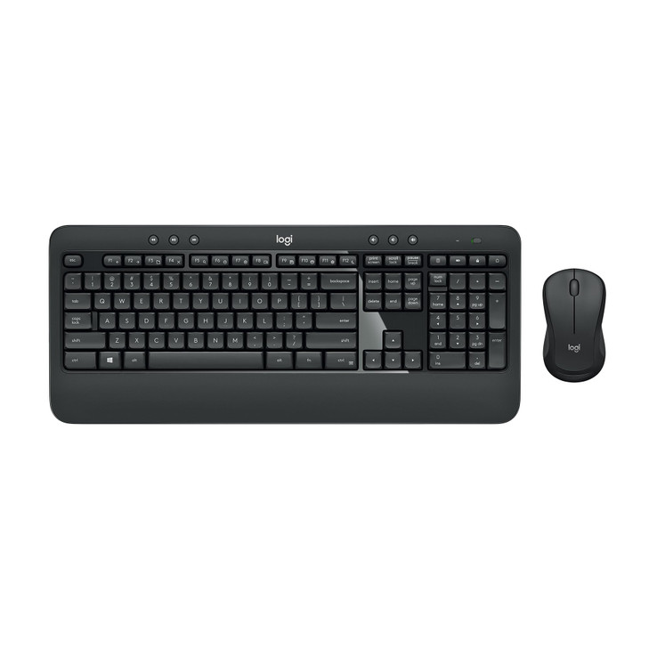 Logitech MK540 Advanced Wireless Keyboard and Mouse Combo for Windows 24 GHz Unifying USBReceiver Multimedia Hotkeys 3Ye
