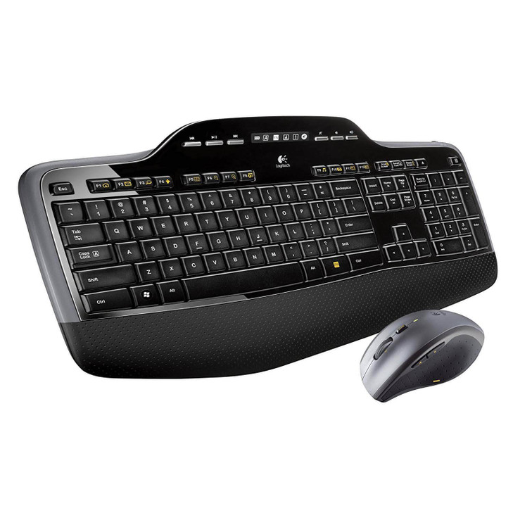 Logitech Wireless Desktop MK710 Keyboard wireless 24 GHz mouse USB wireless receiver English US WLS DESKTOP MK710 UNIFY