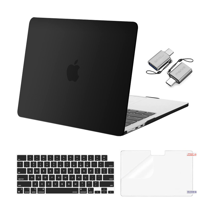 MOSISO Compatible with MacBook Air 13 inch Case 2026 2025 2024 2023 2022 M4 A3240 M3 A3113 M2 A2681Plastic Hard ShellKey