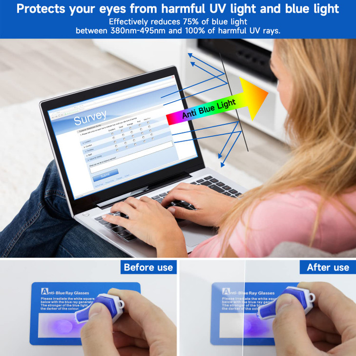 2 Pack 156 inch 1920x1080P Laptop Blue Light Screen Protector Eye Protection AntiScratch and AntiGlare Screens for Lapto