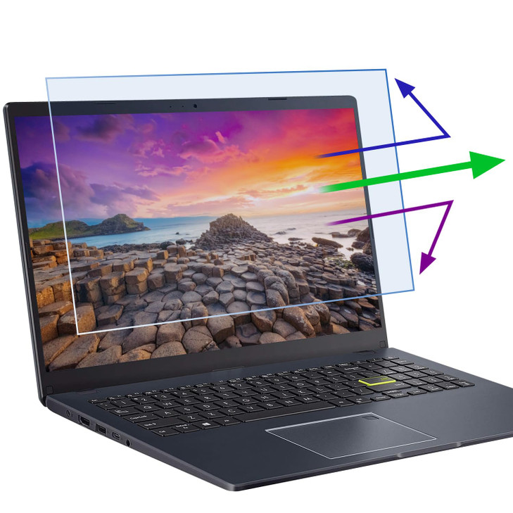 2 Pack 14 Inch Anti Blue Light Screen Protector for HP 14 LaptopHP Pavilion 14HP Chromebook 14HP Stream 14HP ProBook 14A