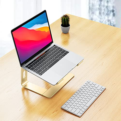 BESIGN LS03 Aluminum Laptop Stand Ergonomic Detachable Computer Stand Riser Holder Notebook Stand Compatible with Air Pr