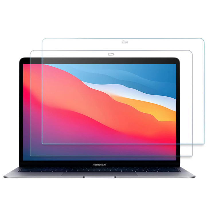 ProCase 2 Pack Tempered Glass Screen Protector for 13 Inch MacBook Air M1 ChipMacBook Pro 13 M1 M2 Chip 9H Screen Film G