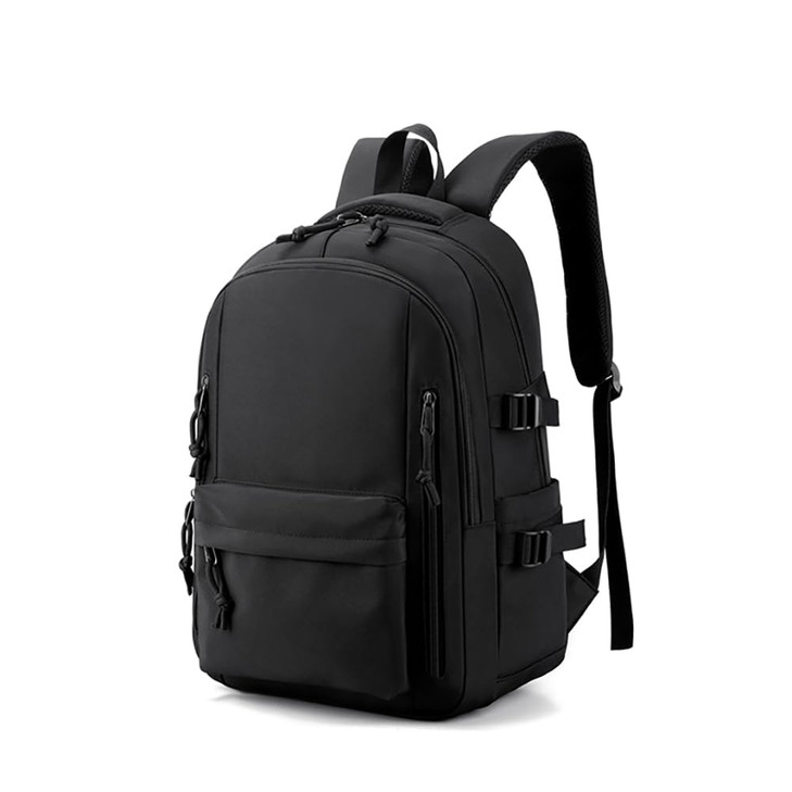 Casual Backpack for Men and Women Commuter Laptop Gym Travel Sports Work Book Bag Business Black Backpack Lightweight Ba