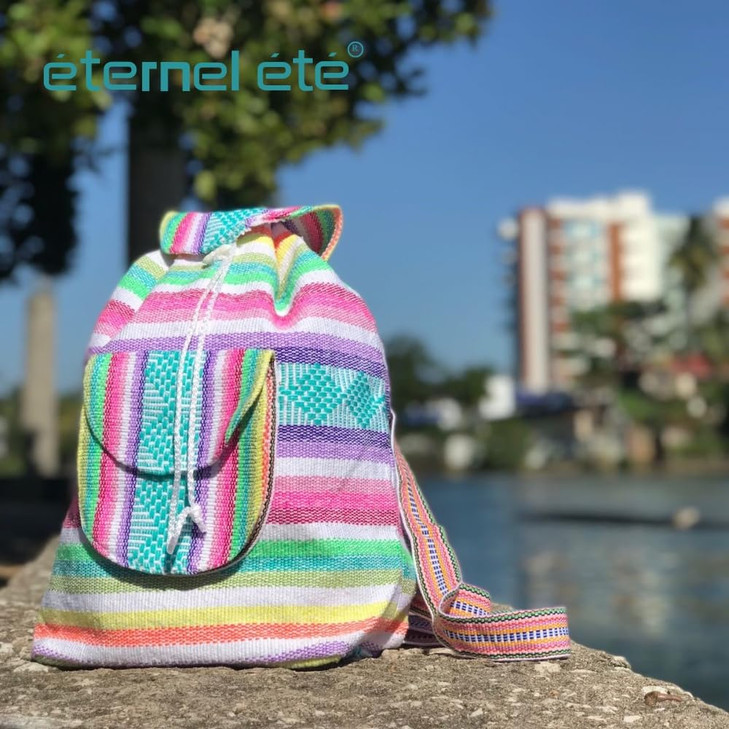 woven backpack casual daypack multipurpose backpack breathable backpack lightweight backpack laptop backpack rouge briqu