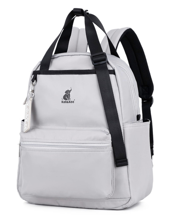 KahKee Backpack Purse For Women Man Convertible Backpack Tote With Laptop Compartment 14 Inch Work Backpacks Waterproof
