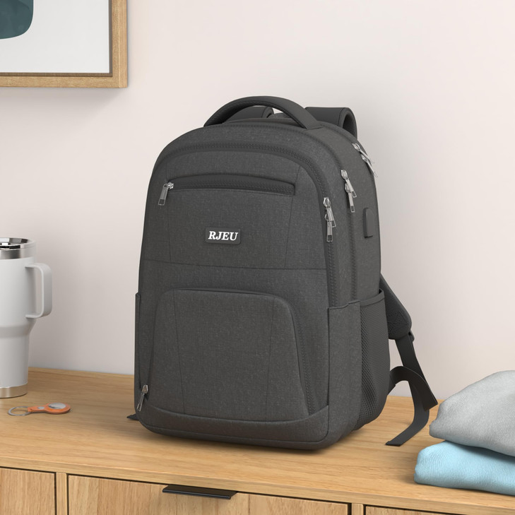 RJEU School Backpack for Teens Girls Women College Bookbag with 156 Inch Laptop Sleeve 3 Compartments School Backpack Er