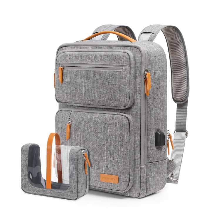 MOSISO Laptop Backpack for Men Women 15616 inch Laptop Bag Carry On Daypack for Travel Work 3 in 1 Flight Approved Compu