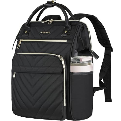 VANKEAN 17 Inch Laptop Backpack for Women Men Fashion Computer Work Bag Large Capacity Waterproof Backpack with USB Port
