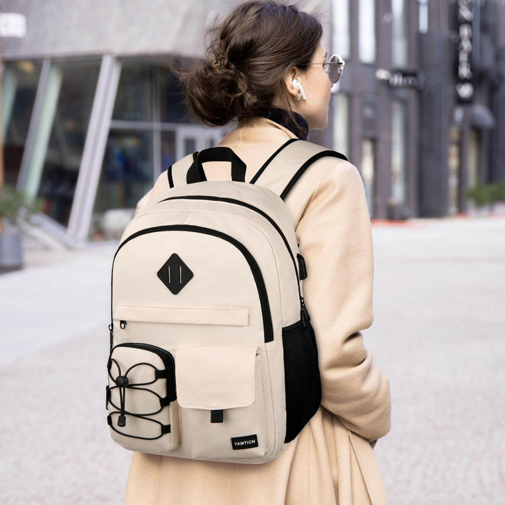 YAMTION School Backpack for Women 173 InchBookbag for Teen Girls Backpack College Laptop School BagsMochilas Mujer Morra