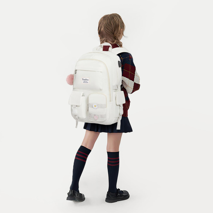 YAMTION School Backpack for Teen Girls156in Laptop Backpack Kids Bookbag for Middle School College StudentsCute School B