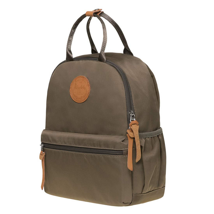 KAUKKO Stylish Oxford Fabric Backpack Travel Rucksack lightweight Hiking Bag Satchel10072ARMY GREEN