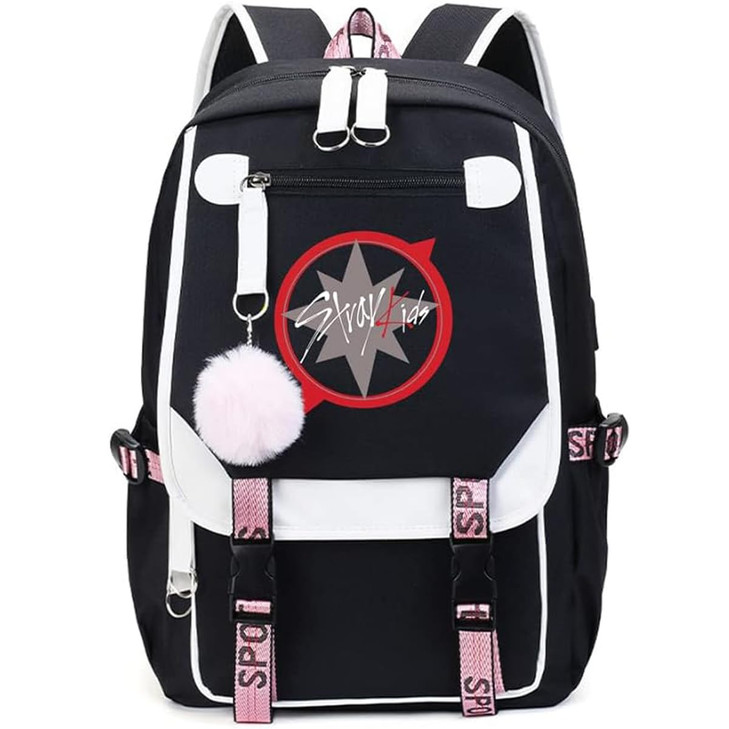 eTel Like Stray Kids Backpack Merch Stray Kids Book Bag Casual Backpack