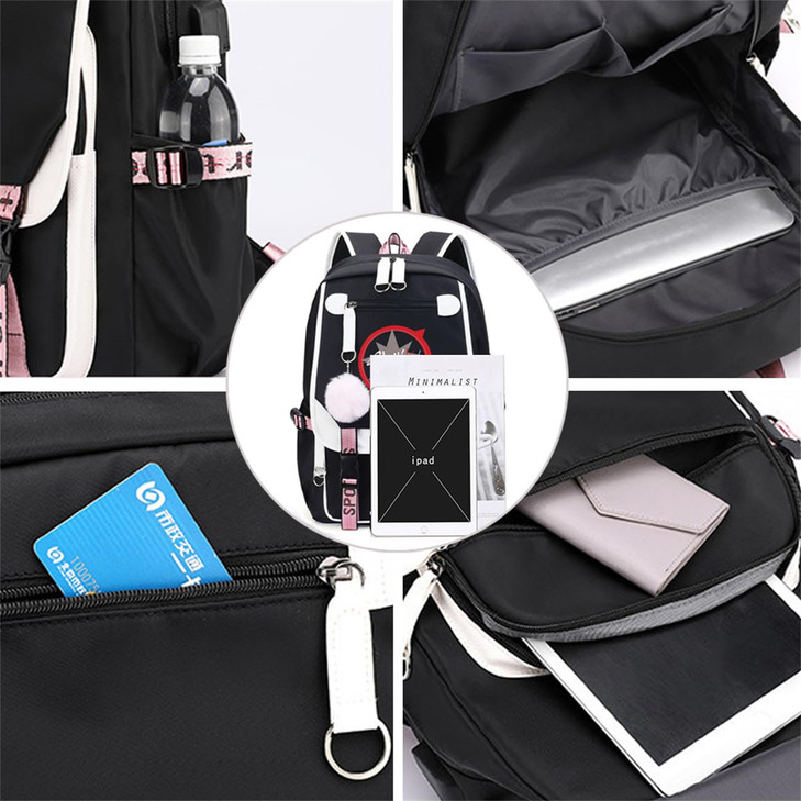 eTel Like Stray Kids Backpack Merch Stray Kids Book Bag Casual Backpack