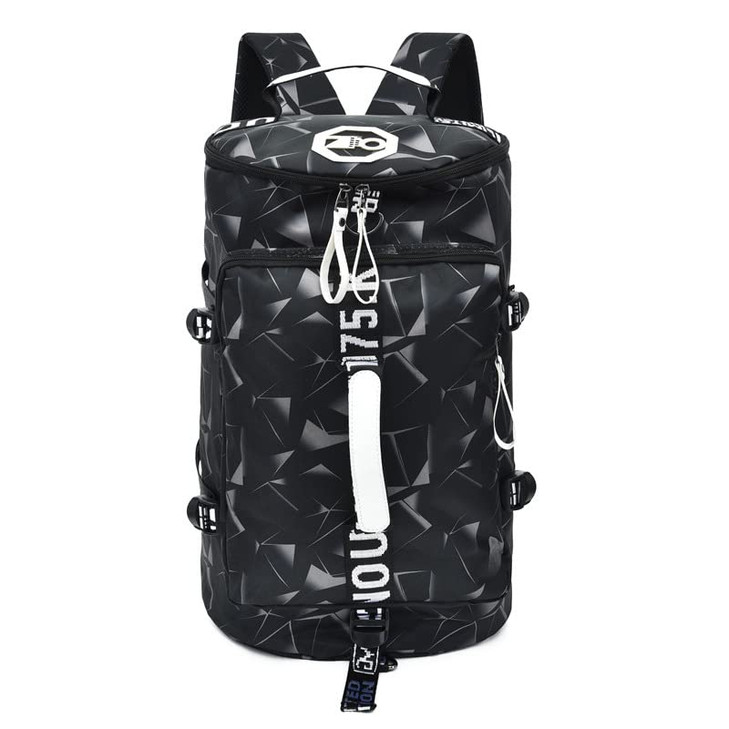Gym Sport Bag Backpack Duffle Bag Weekender Bag Waterresistant Travel Sling Bag Casual Daypack for Men and Women