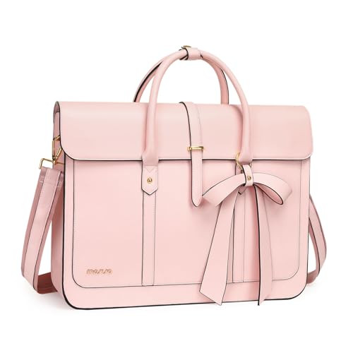 MOSISO Laptop Bag for Women 15156 inch PU Leather Laptop Shoulder Bags Convertible Backpack 16 inch Messenger Bags Casua