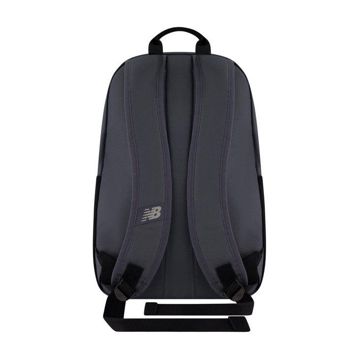 New Balance Laptop Backpack Bungee Cord Computer Travel Bag for Men and Women Grey 17 Inch