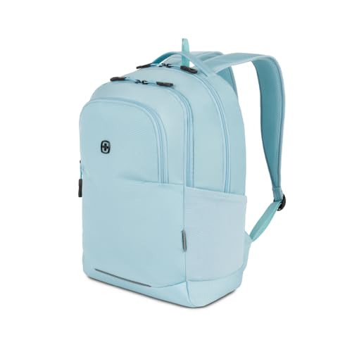 SwissGear Orientation Laptop Backpack Light Blue 17x12x7