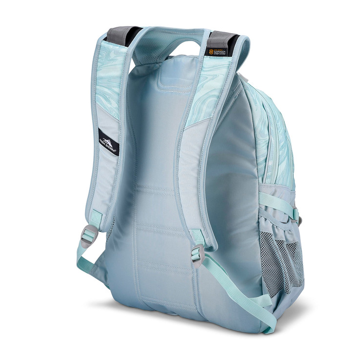 High Sierra LoopBackpack Travel or Work Bookbag with tabletsleeve Marble One Size