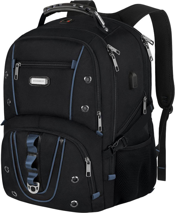 JCDOBEST Travel Laptop Backpack 173 Inch XL Heavy Duty Computer Backpack with RFID Pockets TSA Friendly Extra Large Coll