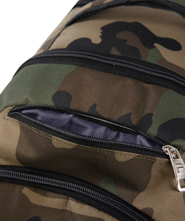 Fila Deacon 6 XXL Laptop Backpack Black CAMO One Size
