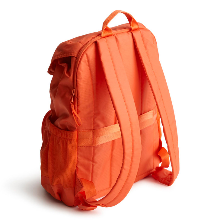 Vera Bradley Womens Ripstop Berkhill Backpack Koi Orange One Size