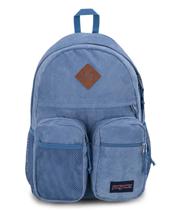 JanSport Granby Remix Backpack Work Travel or Laptop Bookbag Mauve Haze Corduroy