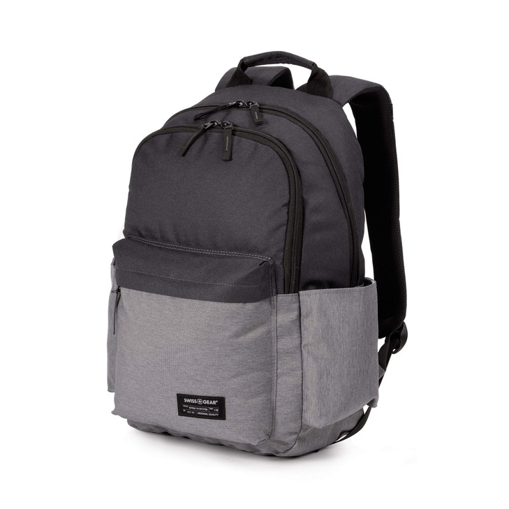 SwissGear 2789 Laptop Backpack Fits 13 Inch Laptop GreyBlack