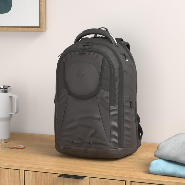 SwissGear 2762 ScanSmart Laptop Backpack Fits Most 16 Inch Laptops TSA Friendly Work School Mens and Womens Black