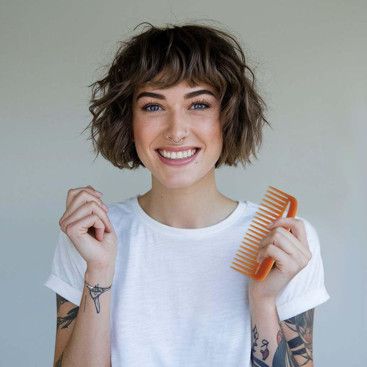 Cricket Ultra Smooth Hair Conditioning Rake Comb with Wide-Tooth Comb Design - Hair Comb Made with Argan Oil, Olive Oil, and Keratin - Ideal for Knot online at globaldelivered