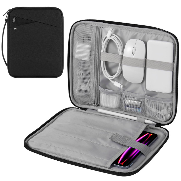 MoKo 129 Inch Tablet Sleeve Carrying Case with Handle Padded Protective Travel Bag for New 13 Inch iPad Pro M5 Air M3 20