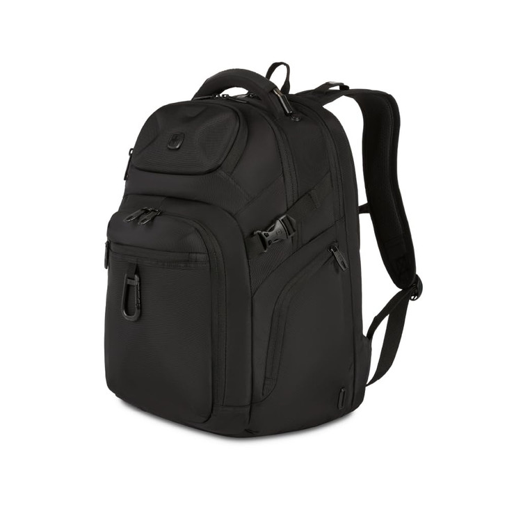 SwissGear Endure ScanSmart 17 Laptop Backpack Reflective Tech Backpack with ScanSmart Compartment Multiple Organizer Poc