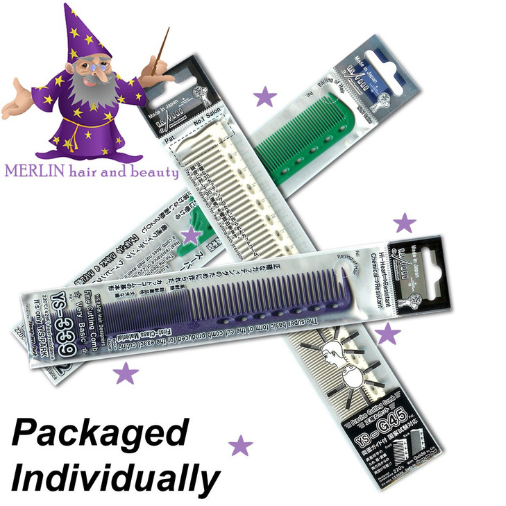 Ys Park 102 Super Weaving Winding Tail Comb - Green