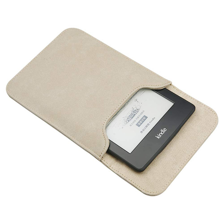 Emoly Leather Kindle Sleeve for Kindle Paperwhite 7 EReader Protective Insert Sleeve Case Cover Bag Fits Kindle Paperwhi