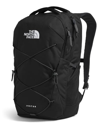 The North Face Jester Everyday Laptop Backpack Commuter Daypack Water Repellent 16 Laptop Sleeve TNF BlackNPF One Size