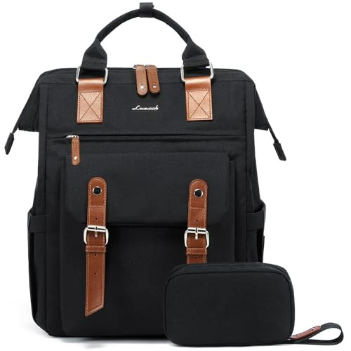 LOVEVOOK Laptop Backpack for Women School Backpack for Teen Girls Work Travel Backpack Purse Commuter Business Computer