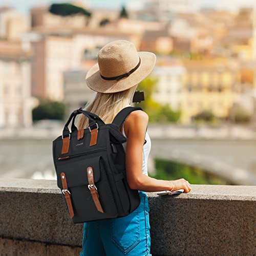 LOVEVOOK Laptop Backpack for Women School Backpack for Teen Girls Work Travel Backpack Purse Commuter Business Computer