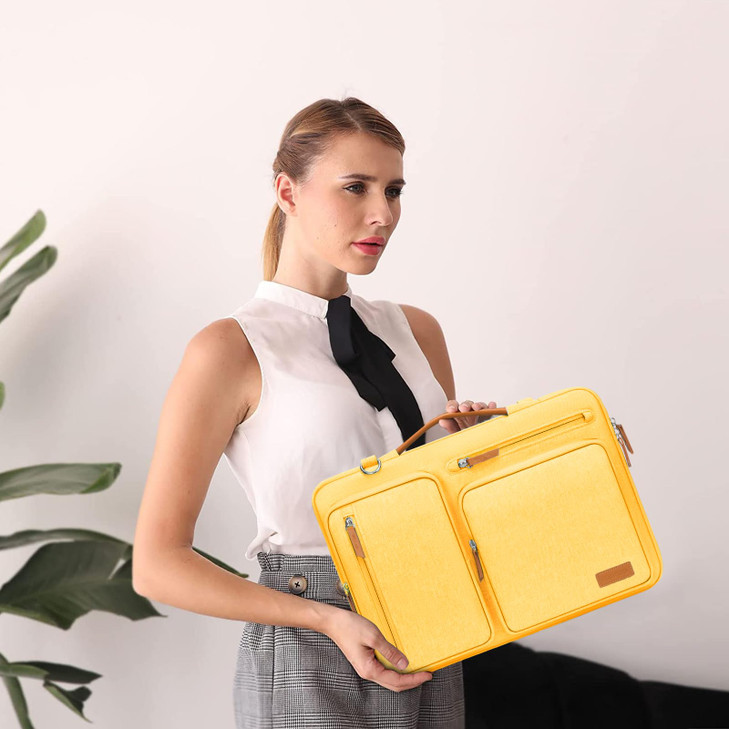 MOSISO 360 Protective Laptop Shoulder Bag15156 inch Computer Bags Compatible with MacBook Pro 16 inch HP Dell Lenovo Asu