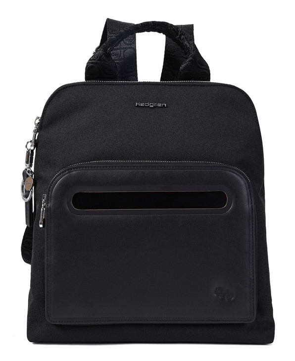 Hedgren Womens Latte Backpack Black One Size