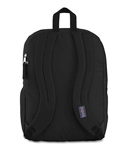 JanSport Laptop Backpack Computer Bag with 2 Compartments Ergonomic Shoulder Straps 15 Laptop Sleeve Haul Handle Black