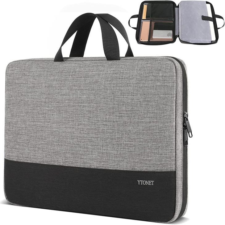 Ytonet Laptop Case 156 inch TSA Laptop Sleeve Computer Bag Water Resistant Computer Case Carrying Cover Compatible for L