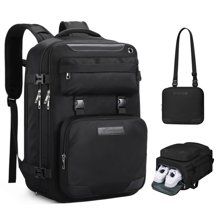 Maelstrom Travel Backpack for Women Men25L Laptop Backpack Fits 156Inch LaptopWaterproof Carry On Backpack for Airplanes