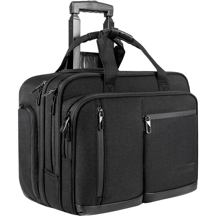 VANKEAN 173 Inch Rolling Laptop Bag Waterproof Overnight Rolling Bags Laptop Bags for TravelWorkBusiness Stylish Carry o