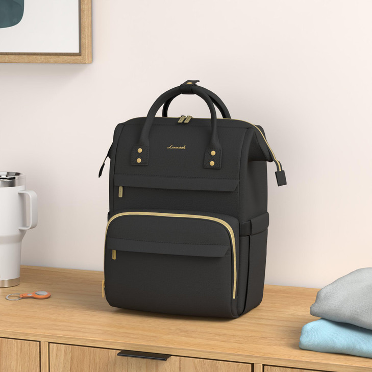 LOVEVOOK Laptop Backpack for Women17 Inch Professional Womens Travel Backpack Purse Computer Laptop Bag Nurse Teacher Ba