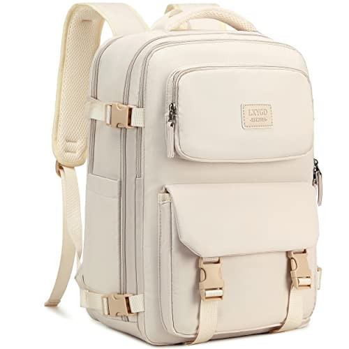 Travel Laptop Backpack Business Work Backpacks Large College Bookbag for Women Men Water Resistant Daypack Airline Appro