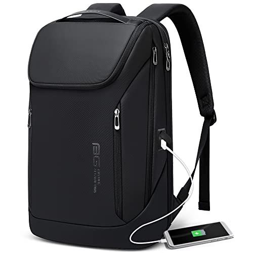 BANGE Business Smart Backpack Waterproof fit 156 Inch Laptop Backpack with USB Charging PortTravel Durable Backpack