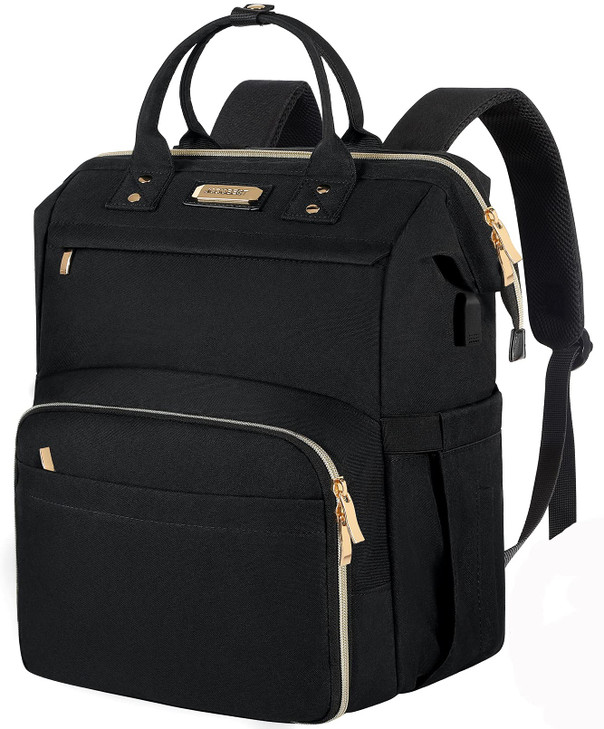 JCDOBEST Lunch Bag Backpack Insulated Cooler Backpack Lunch Box Laptop Backpack with USB Port for Women Men Fits 156 Inc