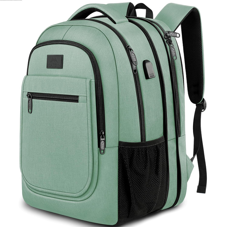 MATEIN Laptop Backpack for Women Expandable 156 inch with USB Charging Port Anti Theft Travel School Backpack Water Resi