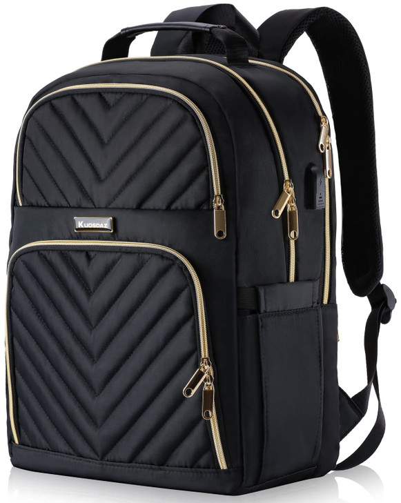 Kuosdaz Backpack for Women 173 Inch Large School Backpack Girls Bookbag with USB Charging Port Work Travel Laptop Back P