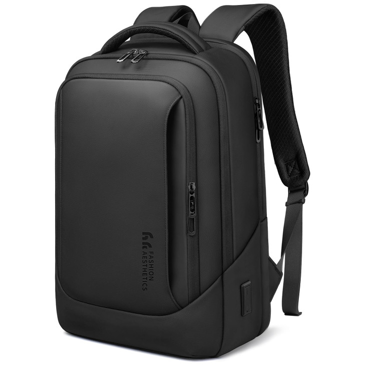 hk Laptop Backpack for Men with USB Charging Port WaterResistant for 156 Inch Computer Bag Durable HighTech Daypack Casu